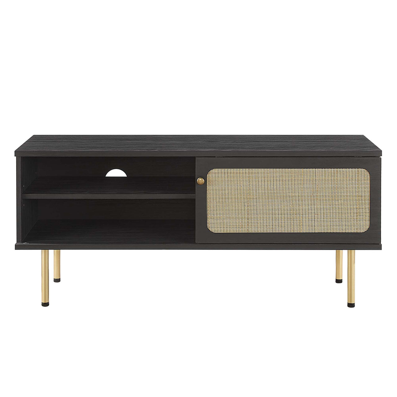 Camden Media Console, Small, Black