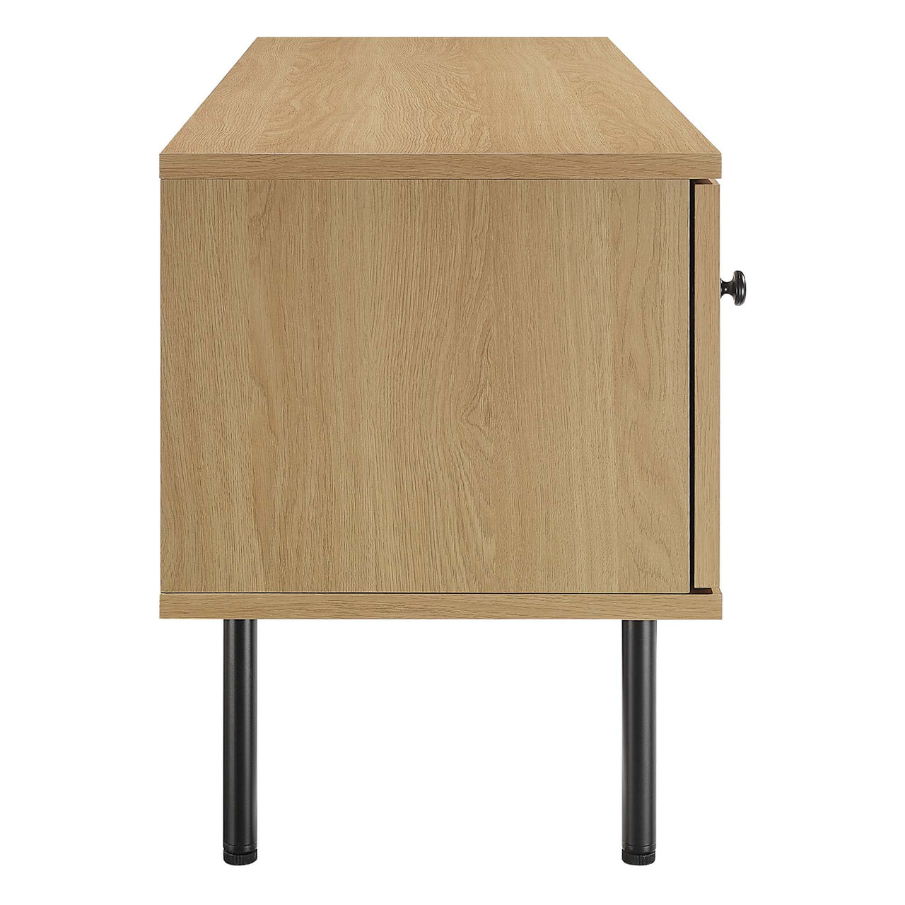 Camden Media Console, Small, Oak