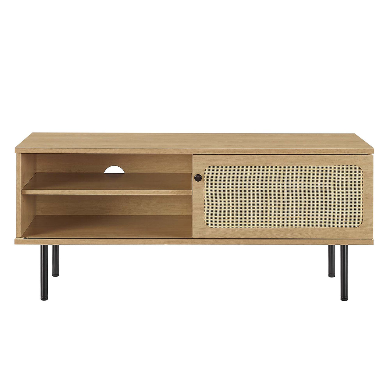 Camden Media Console, Small, Oak