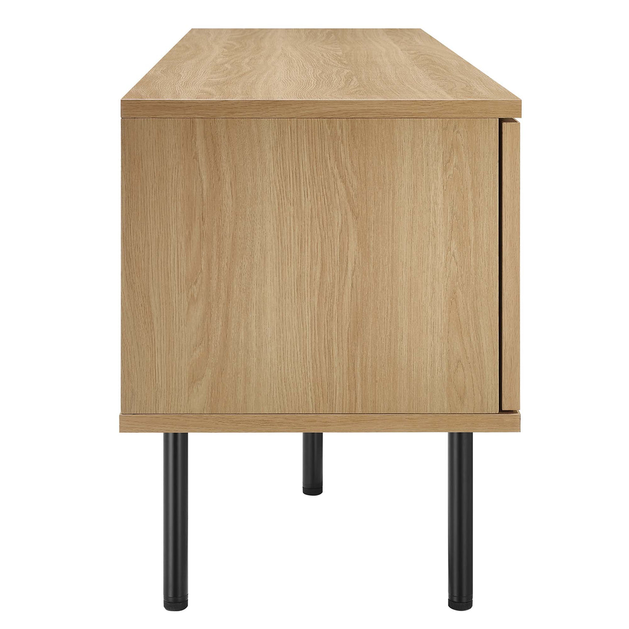 Camden Media Console, Medium, Oak