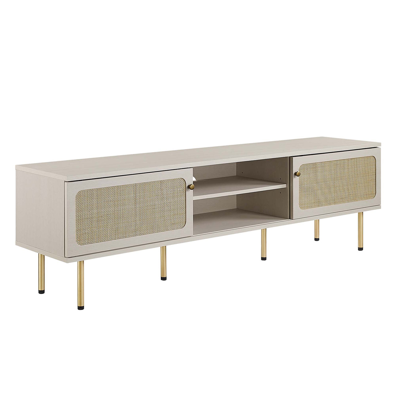 Camden Media Console, Large, White
