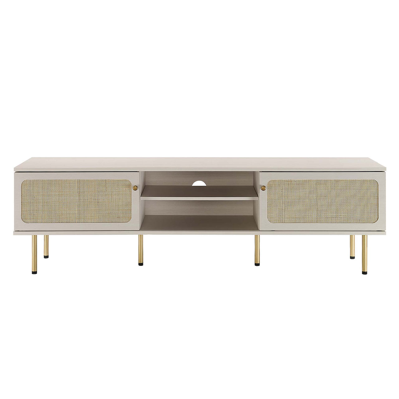 Camden Media Console, Large, White