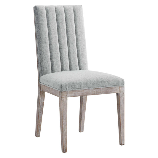Auriselle Linenette Dining Chair, Light Gray