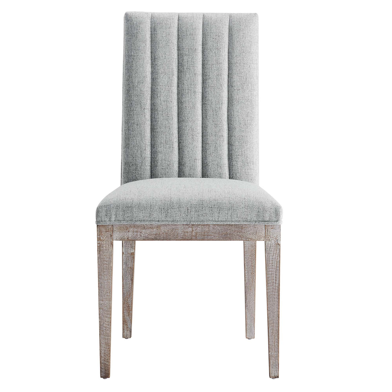Auriselle Linenette Dining Chair, Light Gray