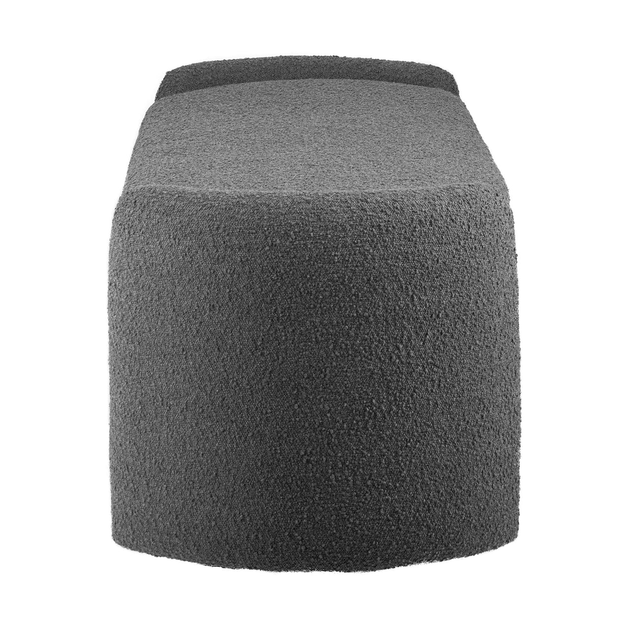 Mitosis Boucle Bench, Charcoal