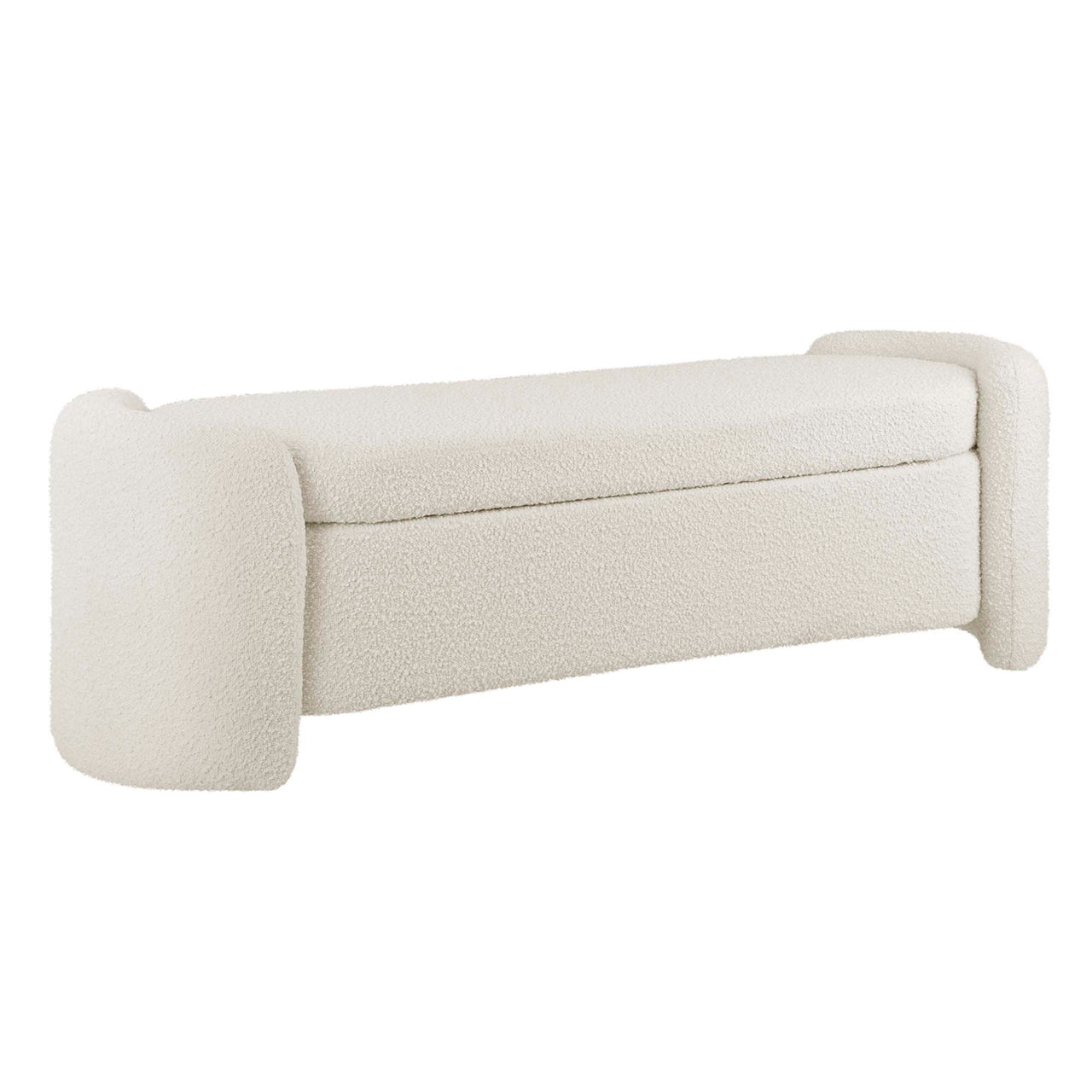 Mitosis Boucle Bench, Ivory