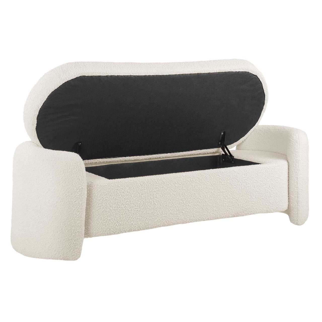 Mitosis Boucle Bench, Ivory