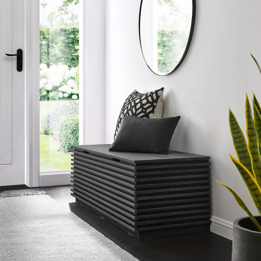 Ventra Storage Bench, Charcoal