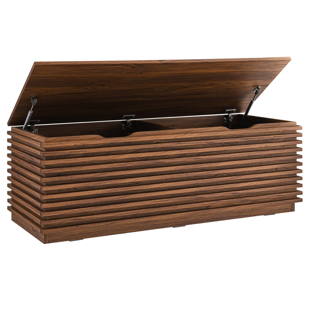 Ventra Storage Bench, Walnut