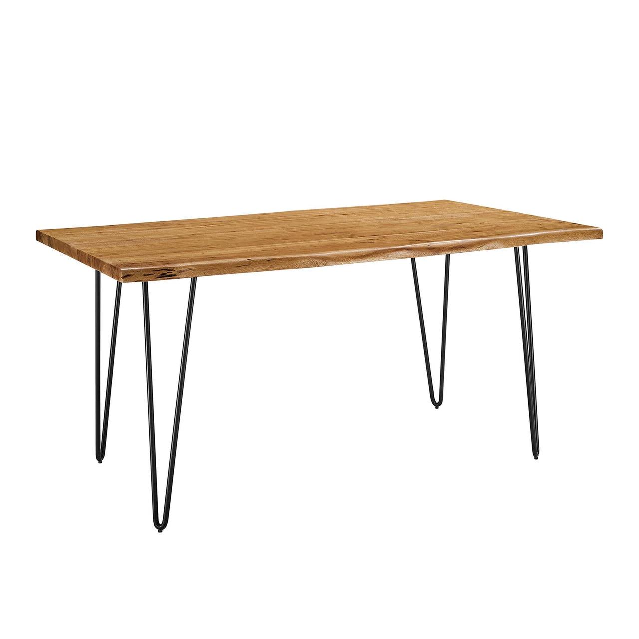 Havenwood Live Edge Acacia Dining Table, Small, Natural Wood