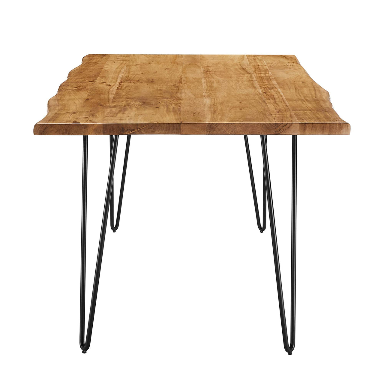 Havenwood Live Edge Acacia Dining Table, Small, Natural Wood