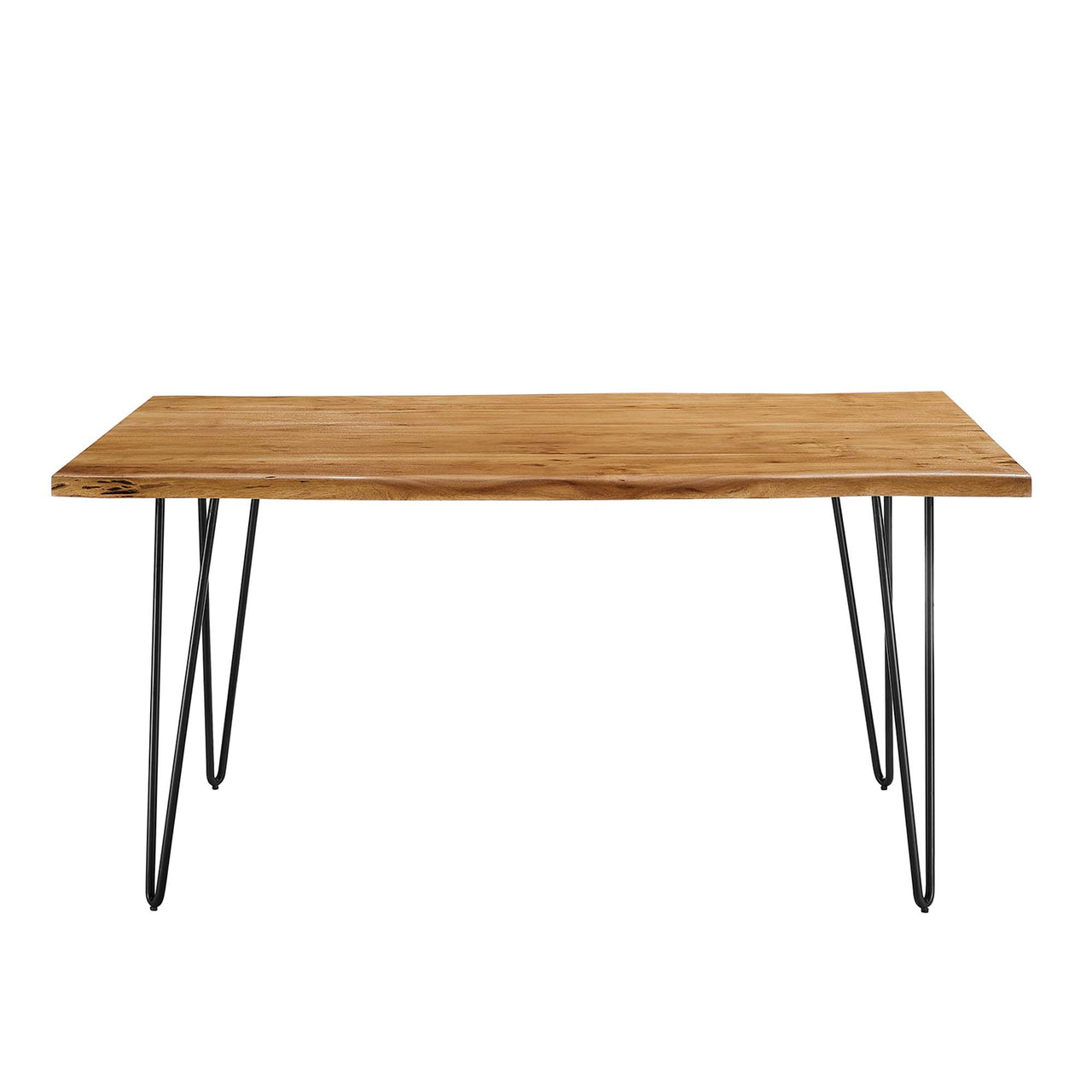 Havenwood Live Edge Acacia Dining Table, Small, Natural Wood