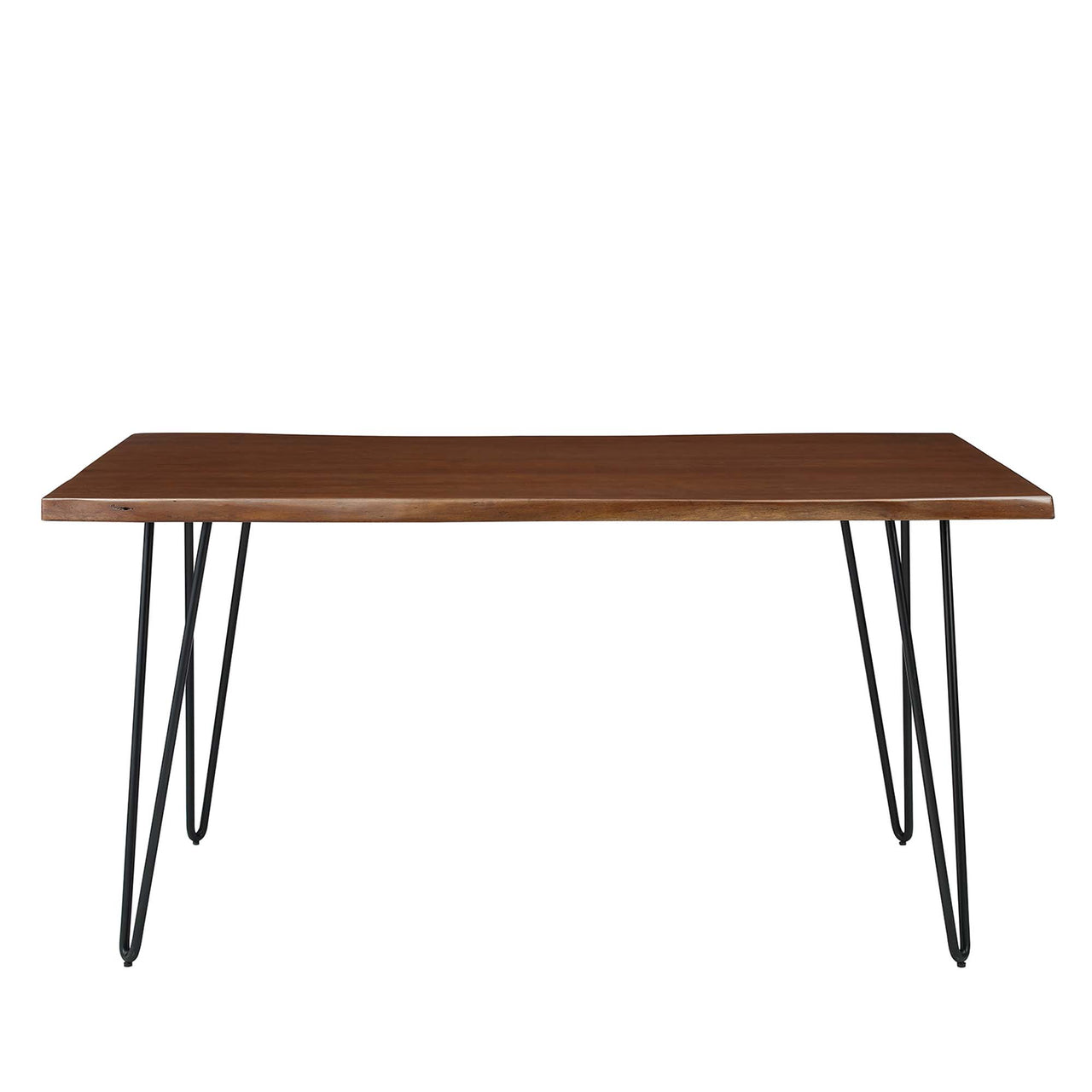Havenwood Live Edge Acacia Dining Table, Small, Walnut
