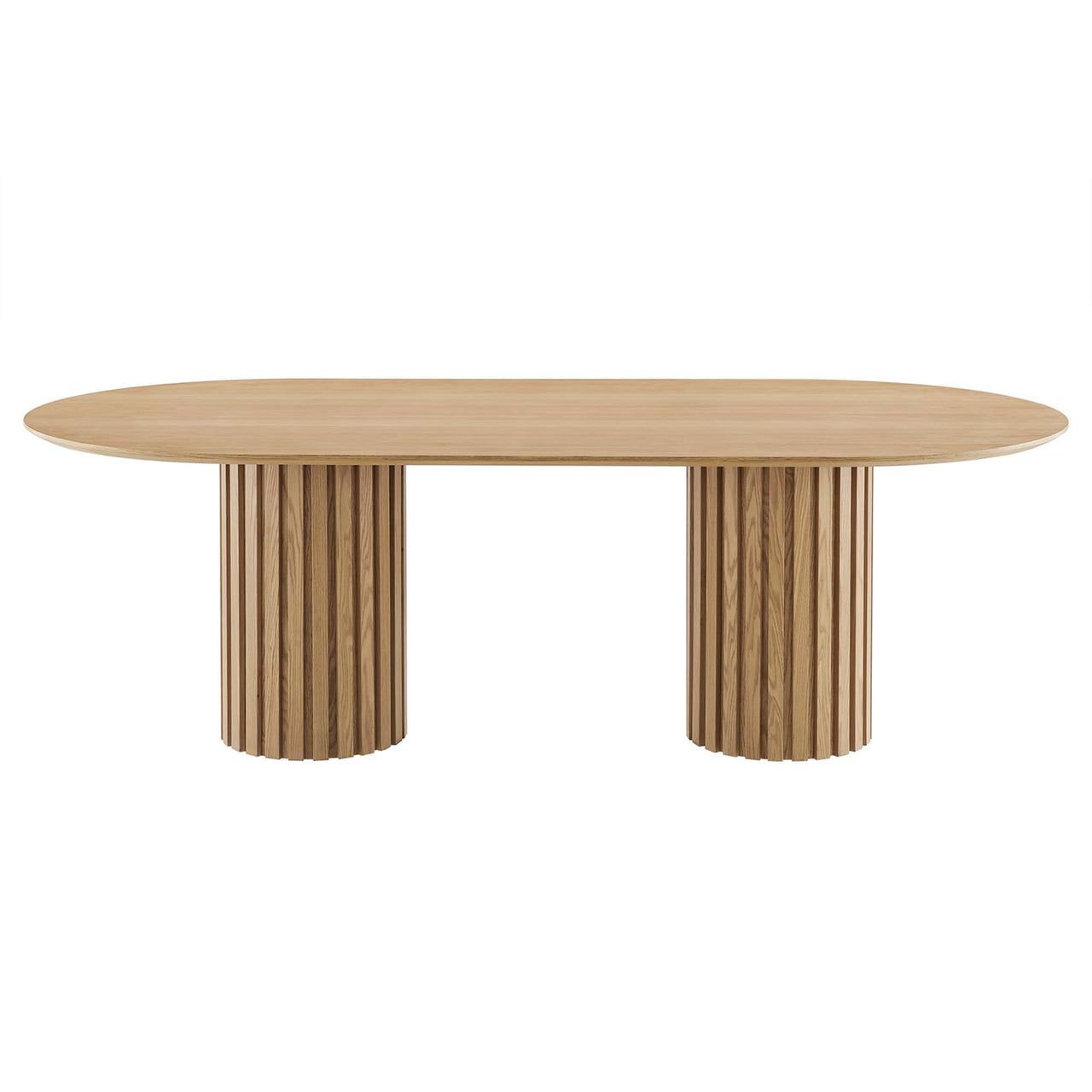 Cognizant Oval Dining Table, Oak