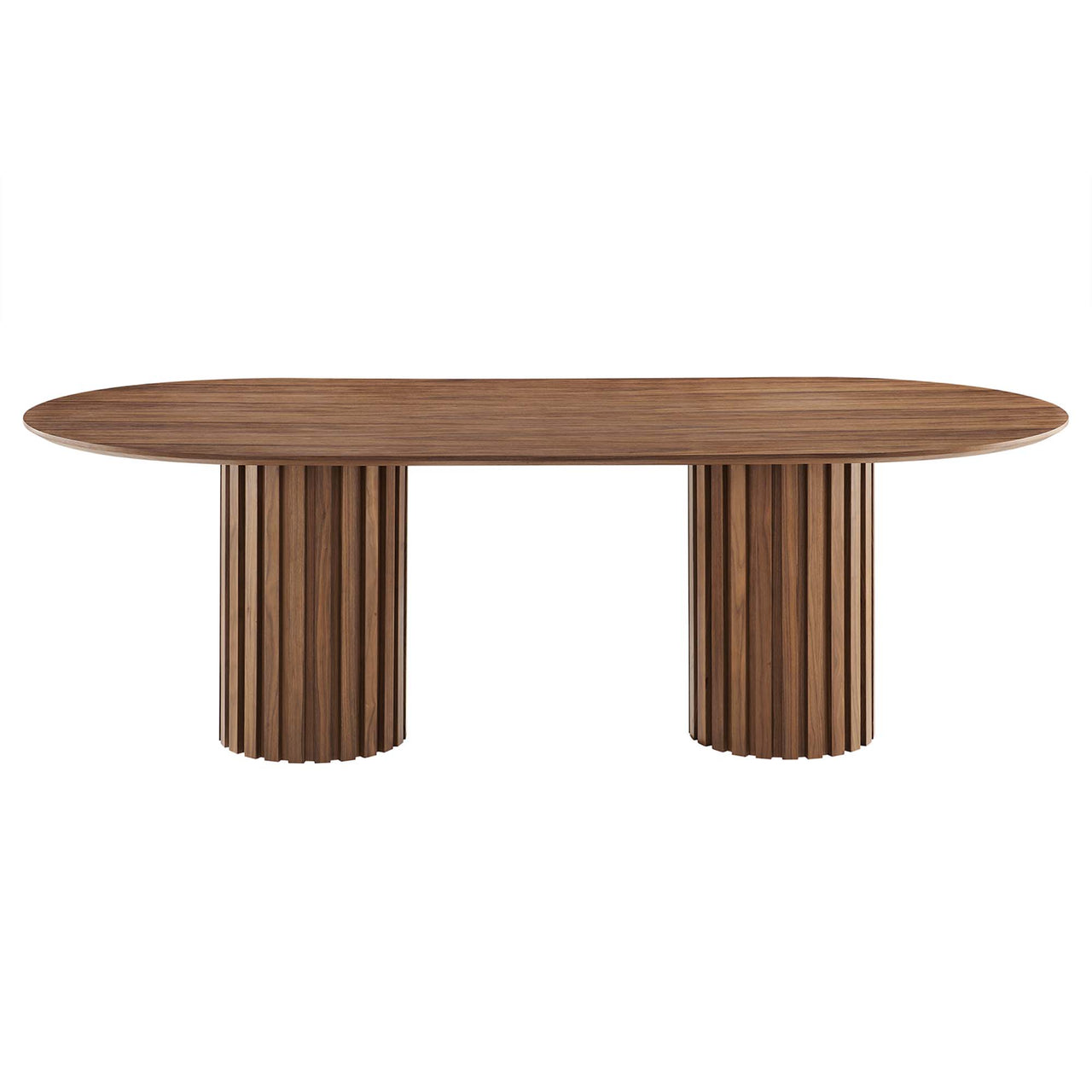 Cognizant Oval Dining Table, Walnut