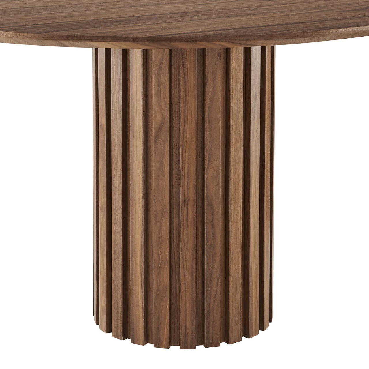 Cognizant Oval Dining Table, Walnut