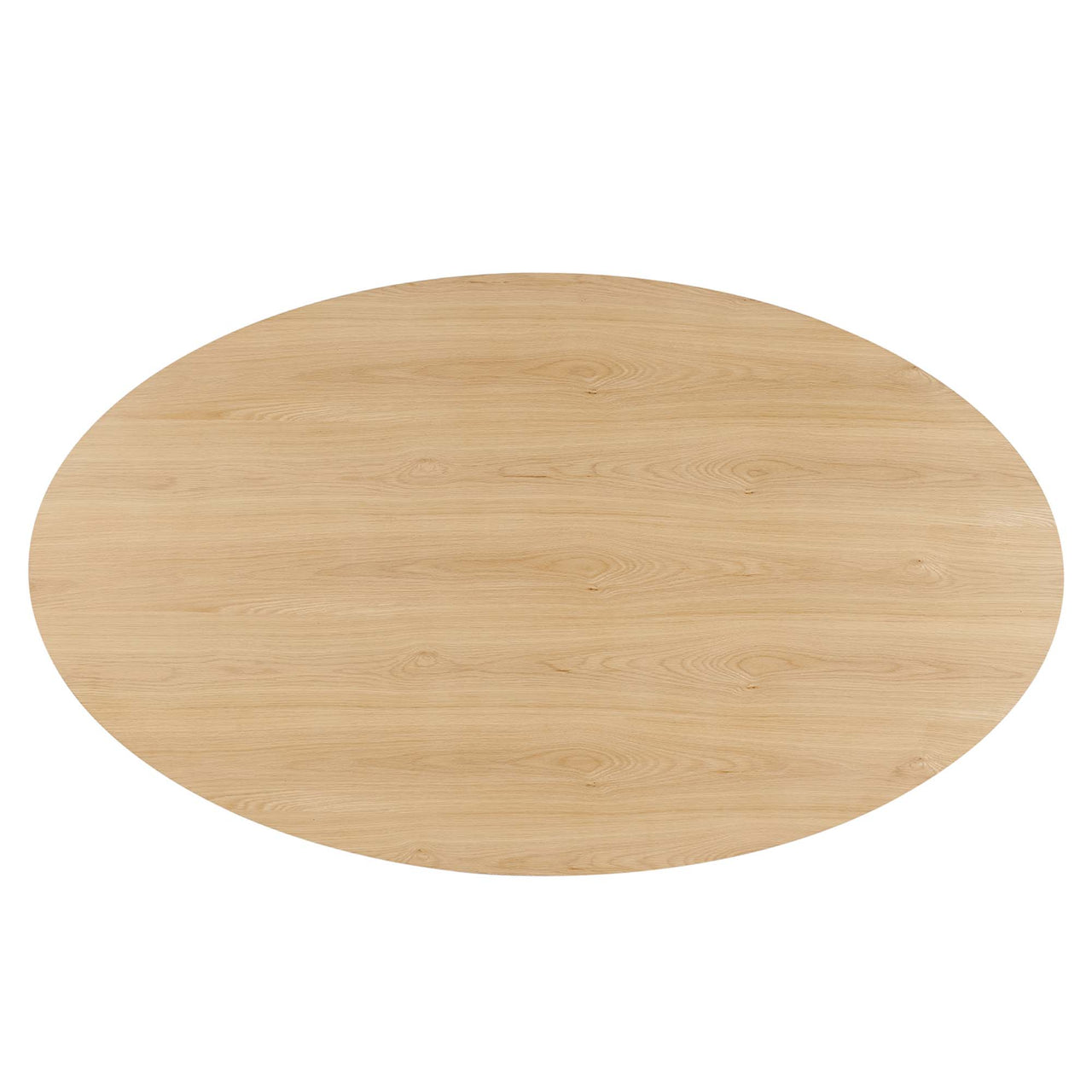 Oblique Oval Dining Table, Oak
