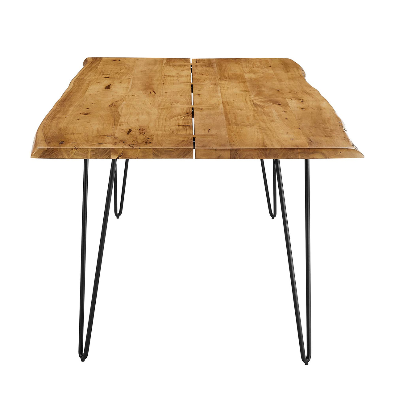 Havenwood Live Edge Acacia Dining Table, Medium, Natural Wood