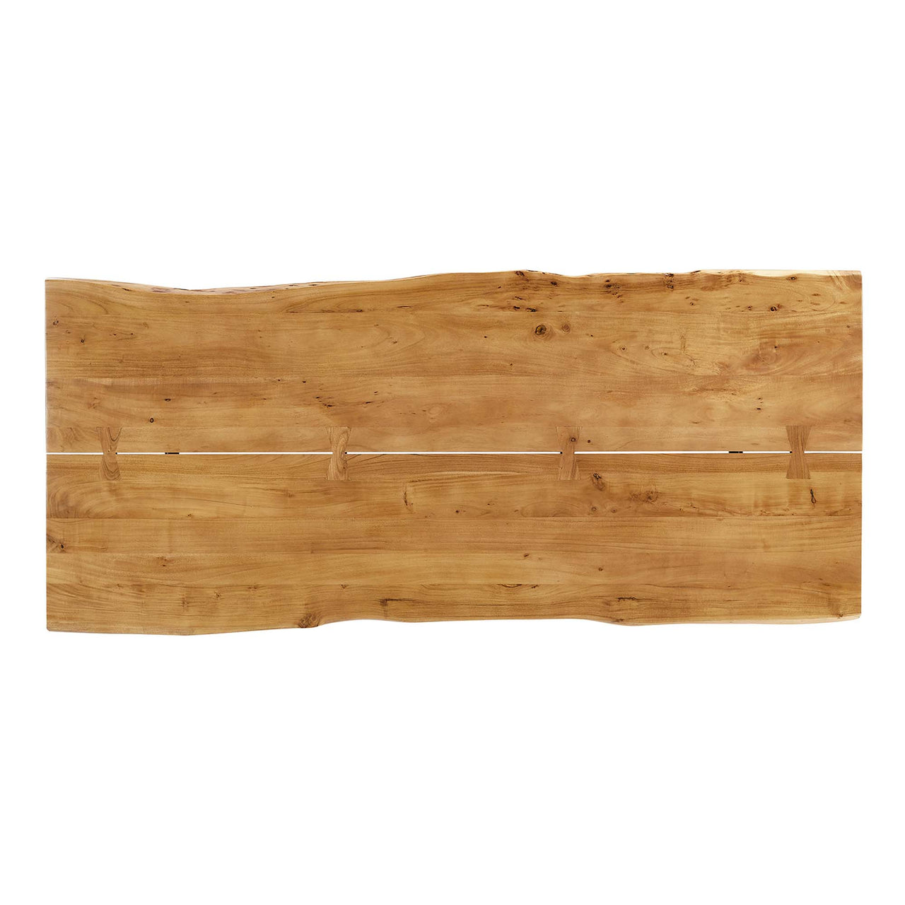 Havenwood Live Edge Acacia Dining Table, Large, Natural Wood