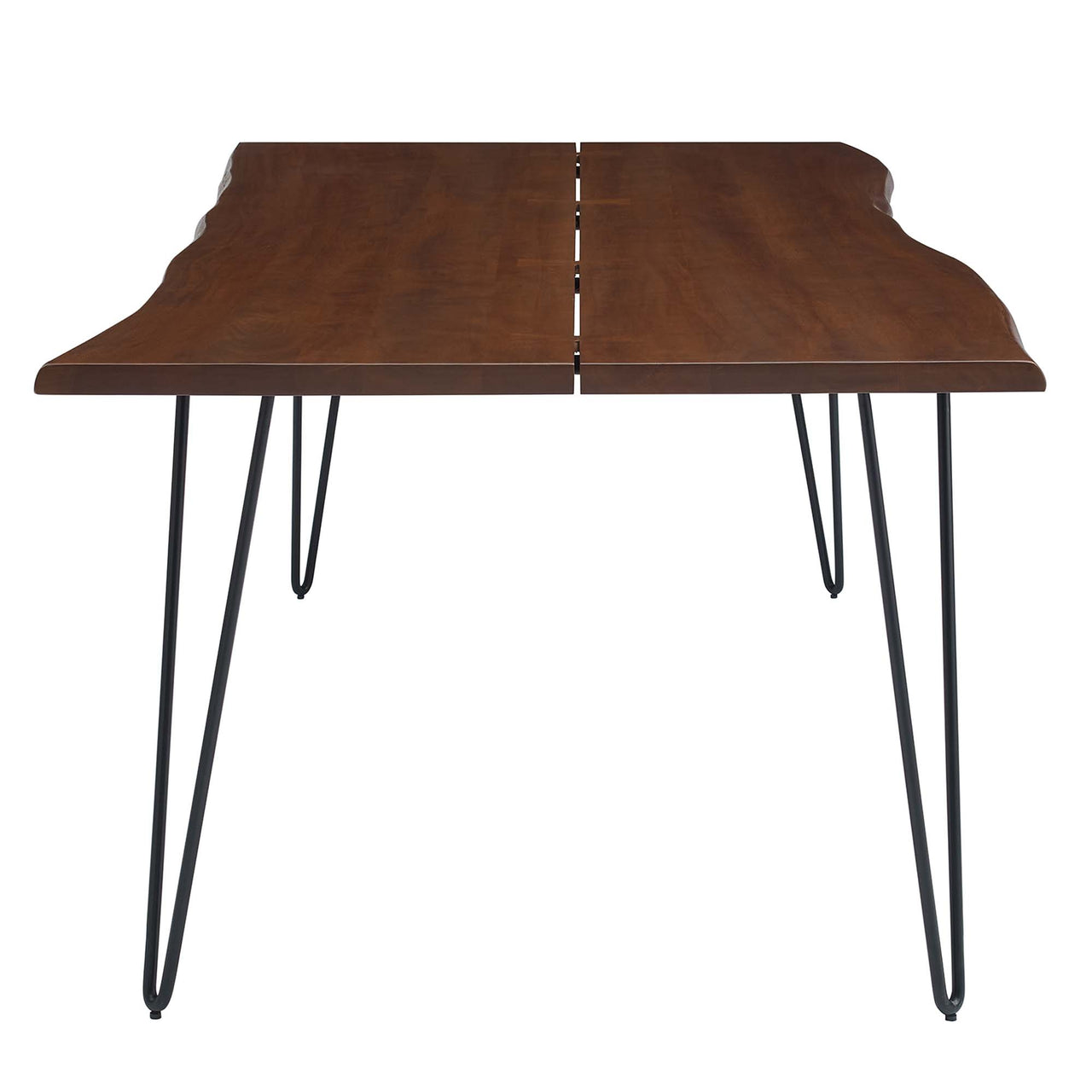 Havenwood Live Edge Acacia Dining Table, Large, Walnut