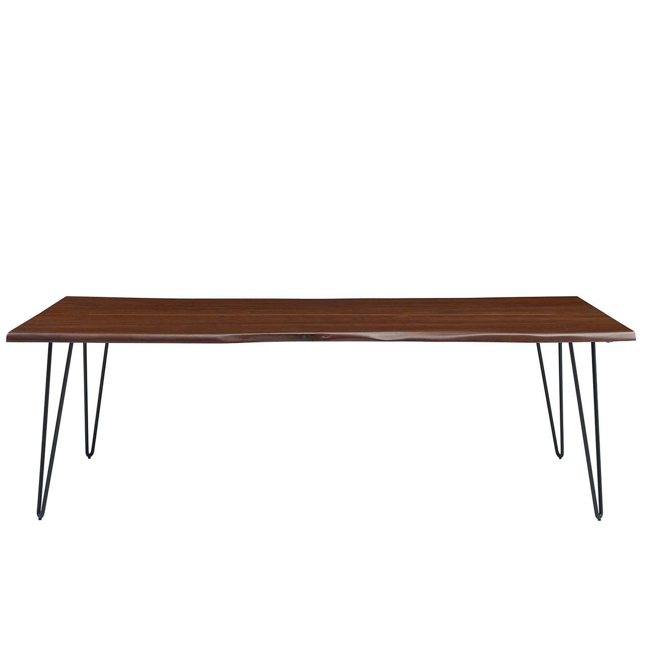 Havenwood Live Edge Acacia Dining Table, Large, Walnut
