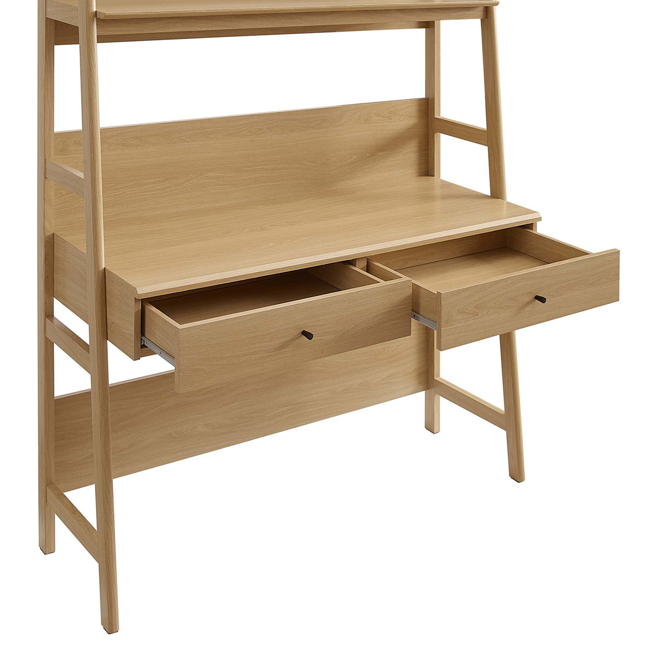Scaffold Office Desk, Oak