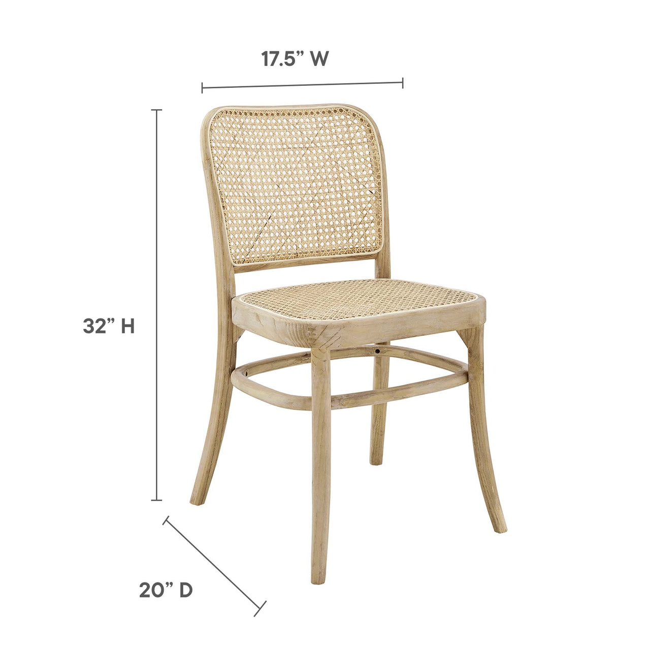 Beecatcher Dining Chair Set of 2, Gray