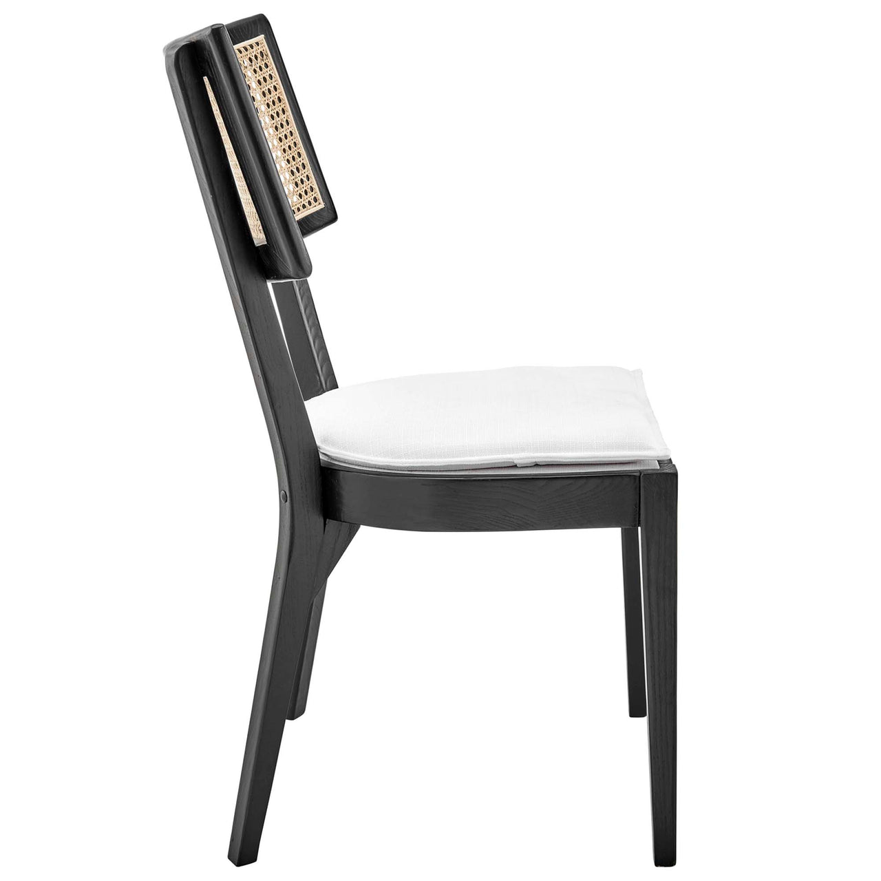 Carriselle Dining Chair Set of 2, Black & White