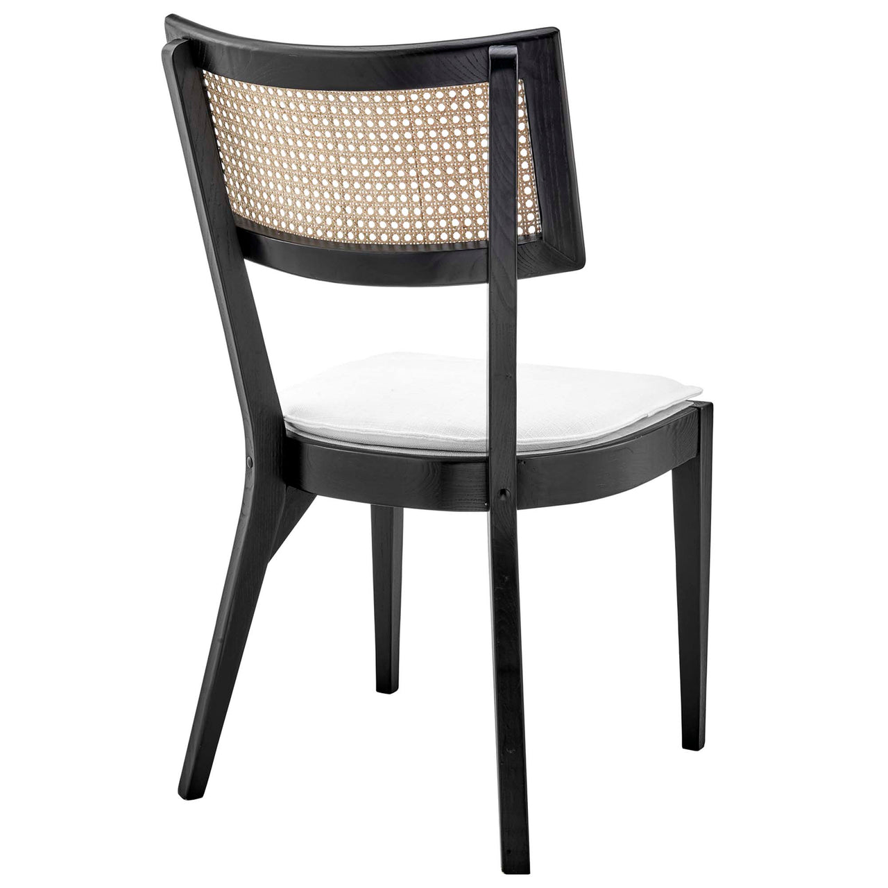 Carriselle Dining Chair Set of 2, Black & White