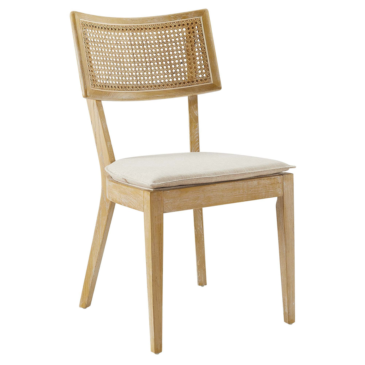 Carriselle Dining Chair Set of 2, Gray & Beige