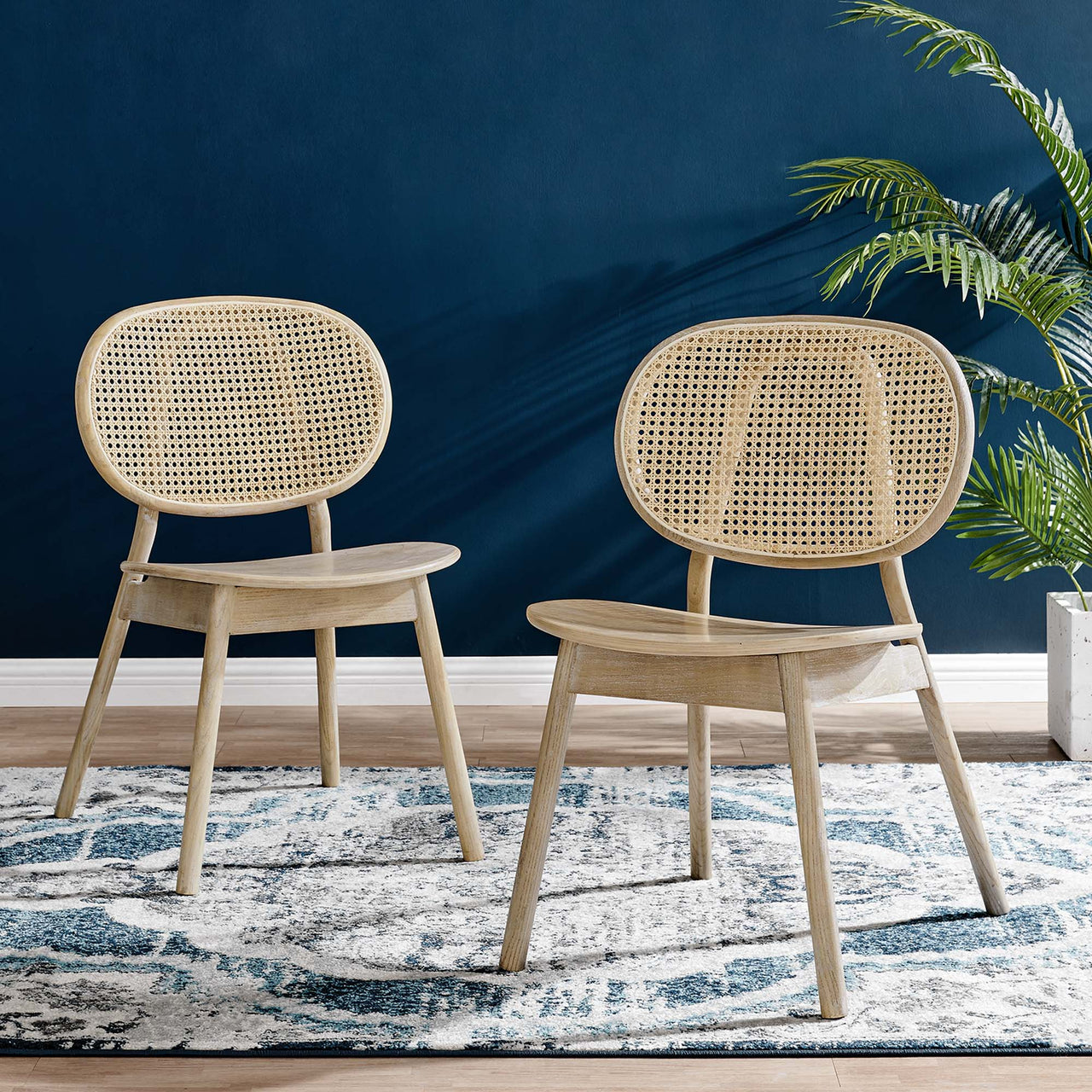 Maribelle Dining Chair Set of 2, Gray