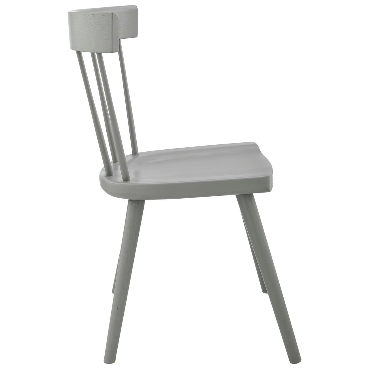 Goldilocks Dining Chair Set of 2, Light Gray