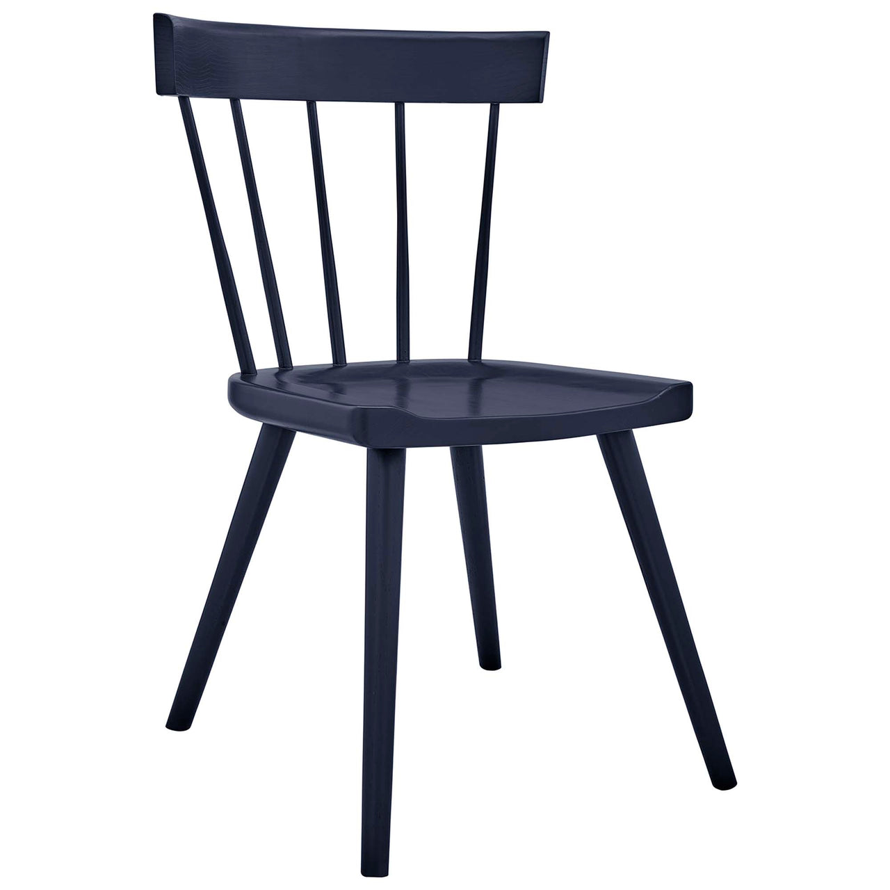 Goldilocks Dining Chair Set of 2, Dark Blue