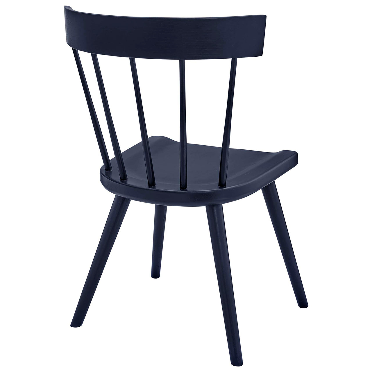 Goldilocks Dining Chair Set of 2, Dark Blue