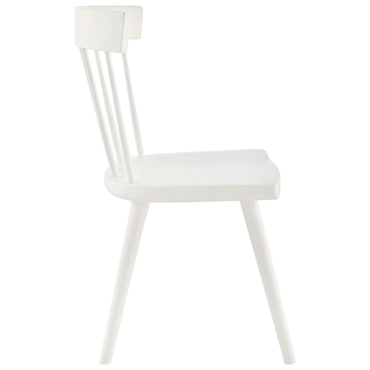 Goldilocks Dining Chair Set of 2, White