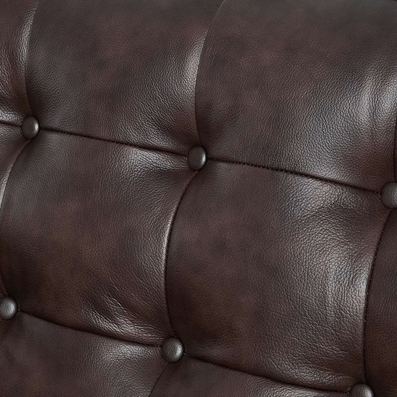 Lucera Leather Sofa, Brown