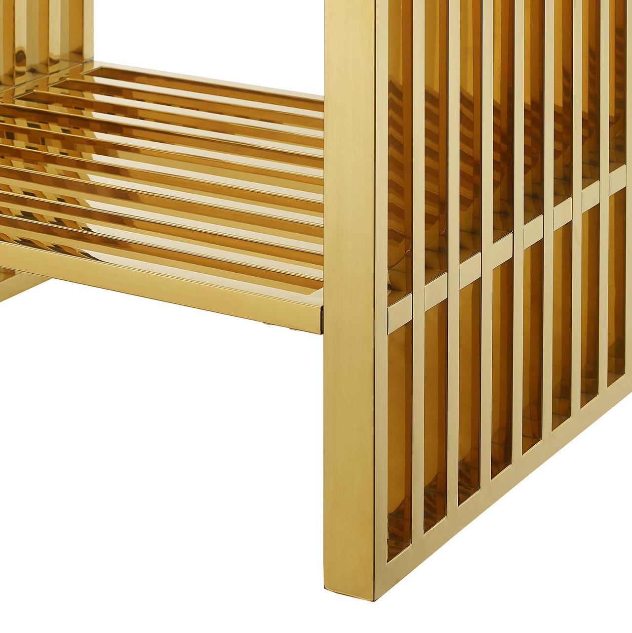 Orryx Vanity Unit, Small, White & Gold