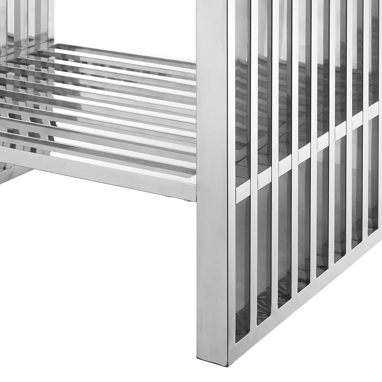 Orryx Vanity Unit, Small, White & Silver