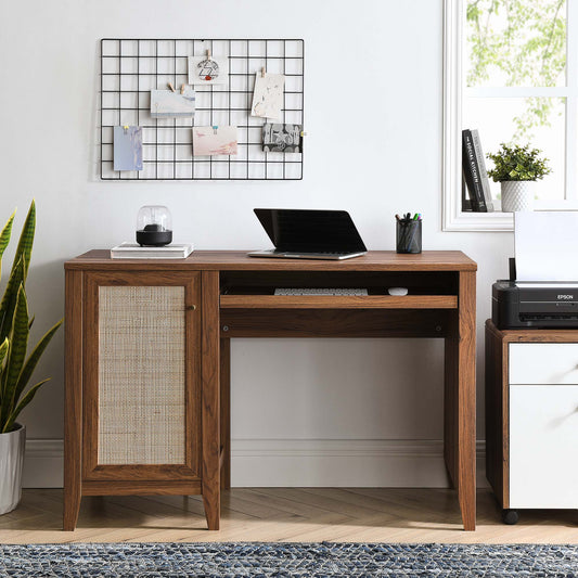 Marra Office Desk, Small, Walnut