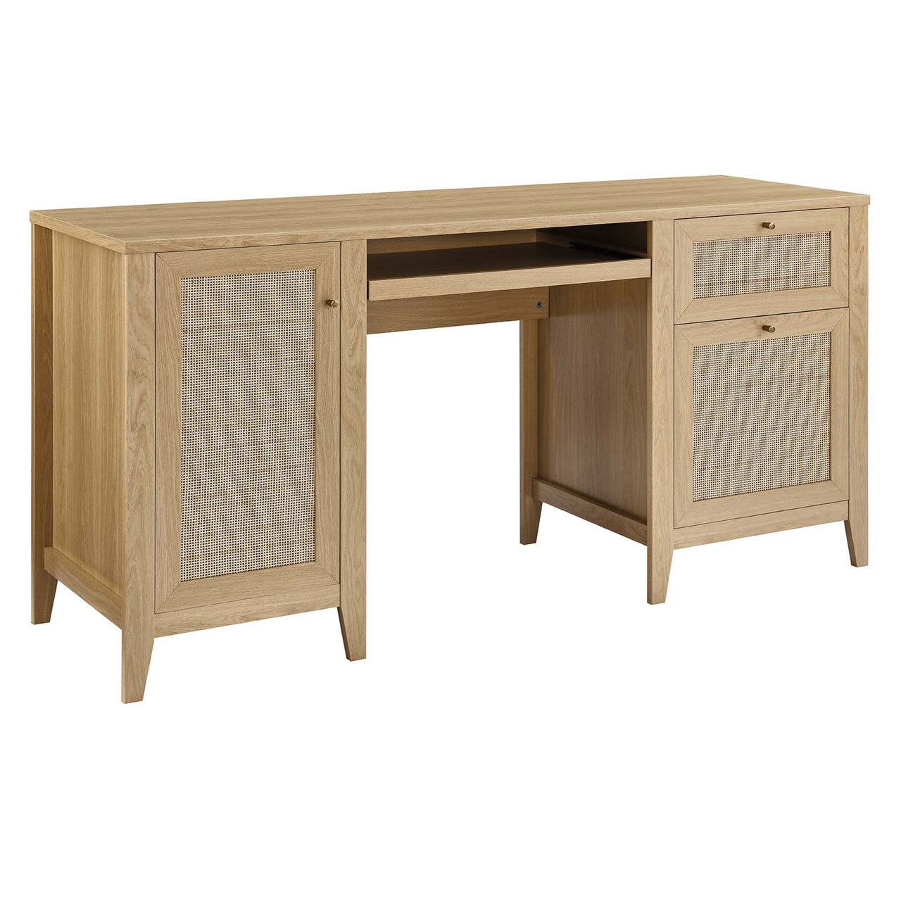 Marra Office Desk, Large, Oak