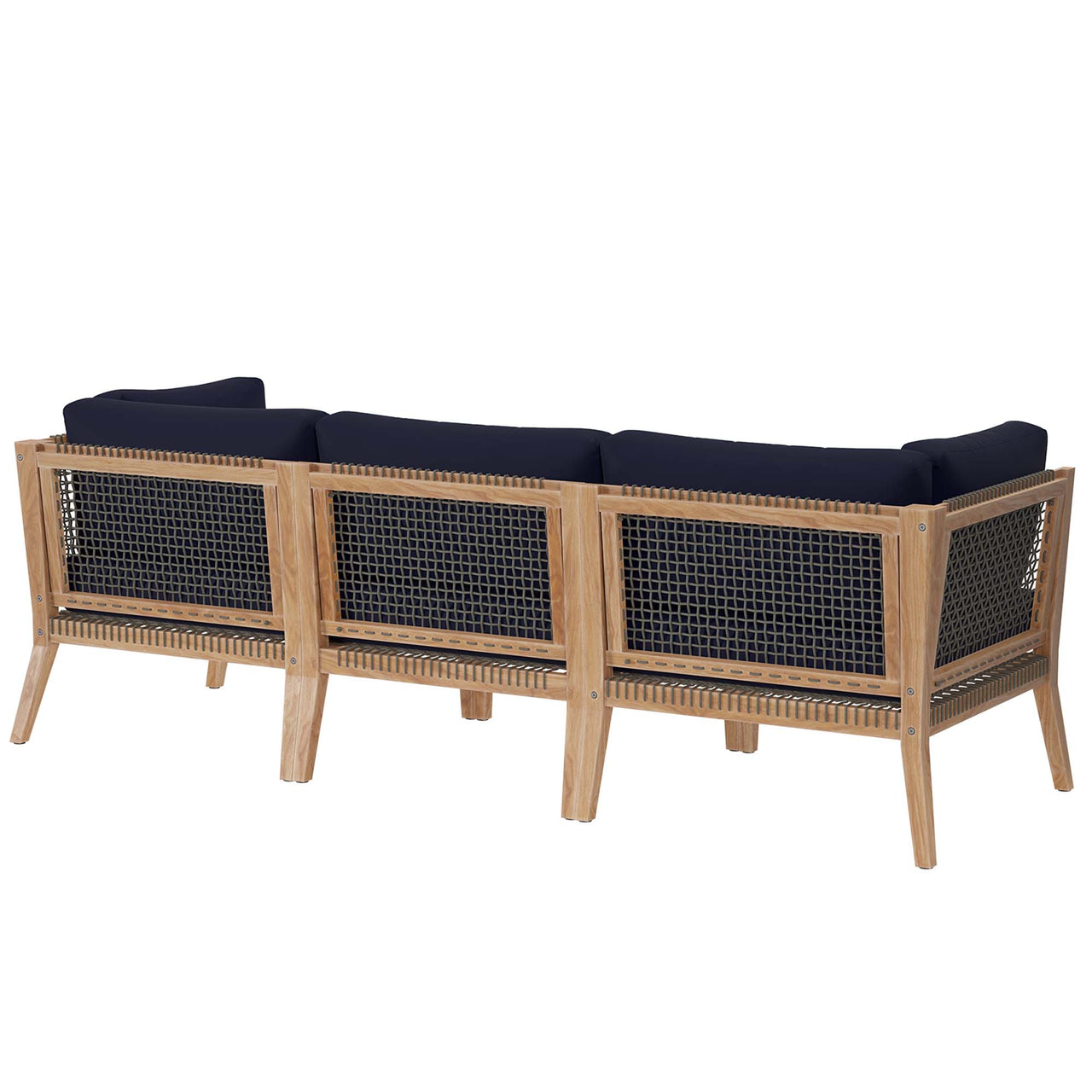 Brightmoor Alfresco Sofa Sectional, Gray & Navy