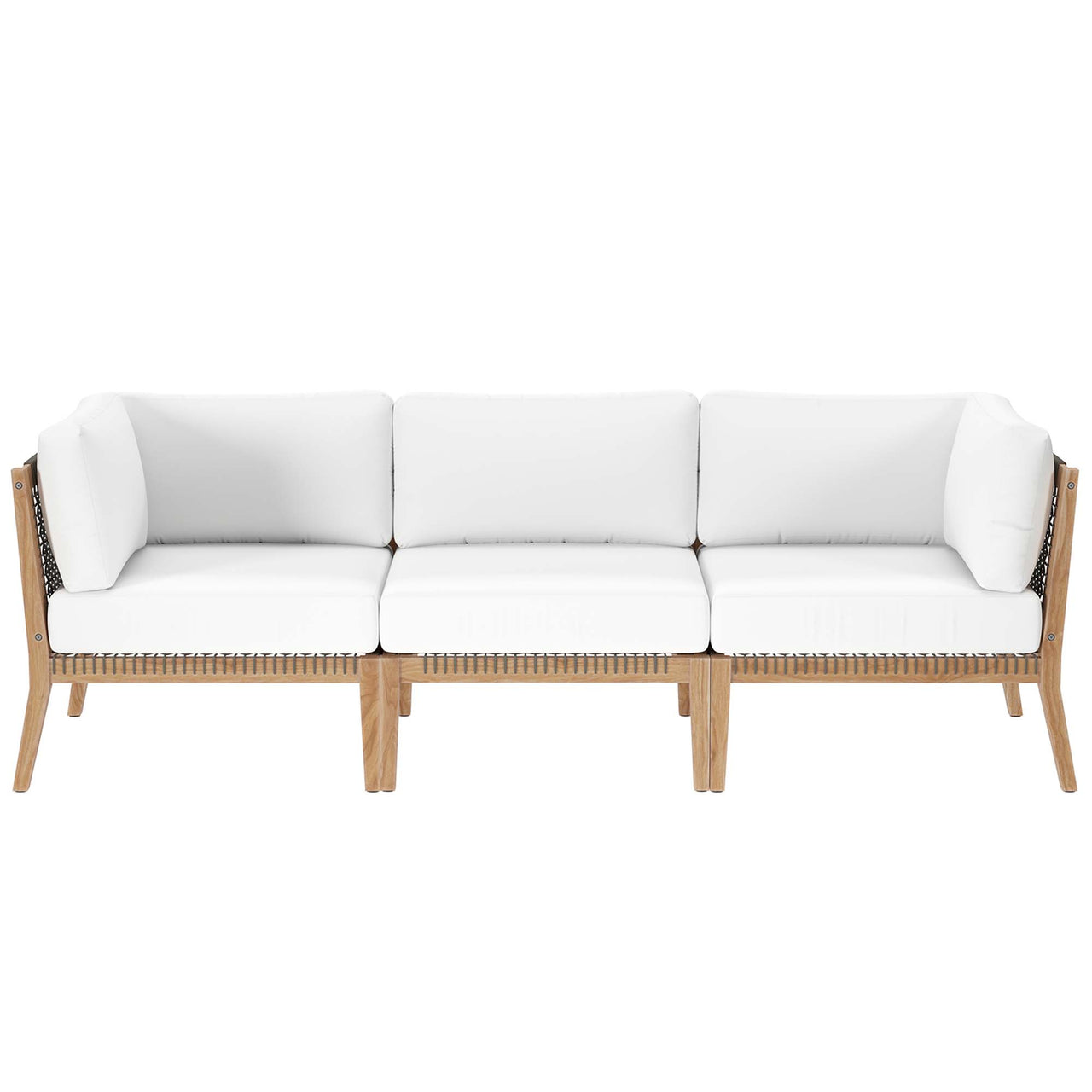 Brightmoor Alfresco Sofa Sectional, Gray & White