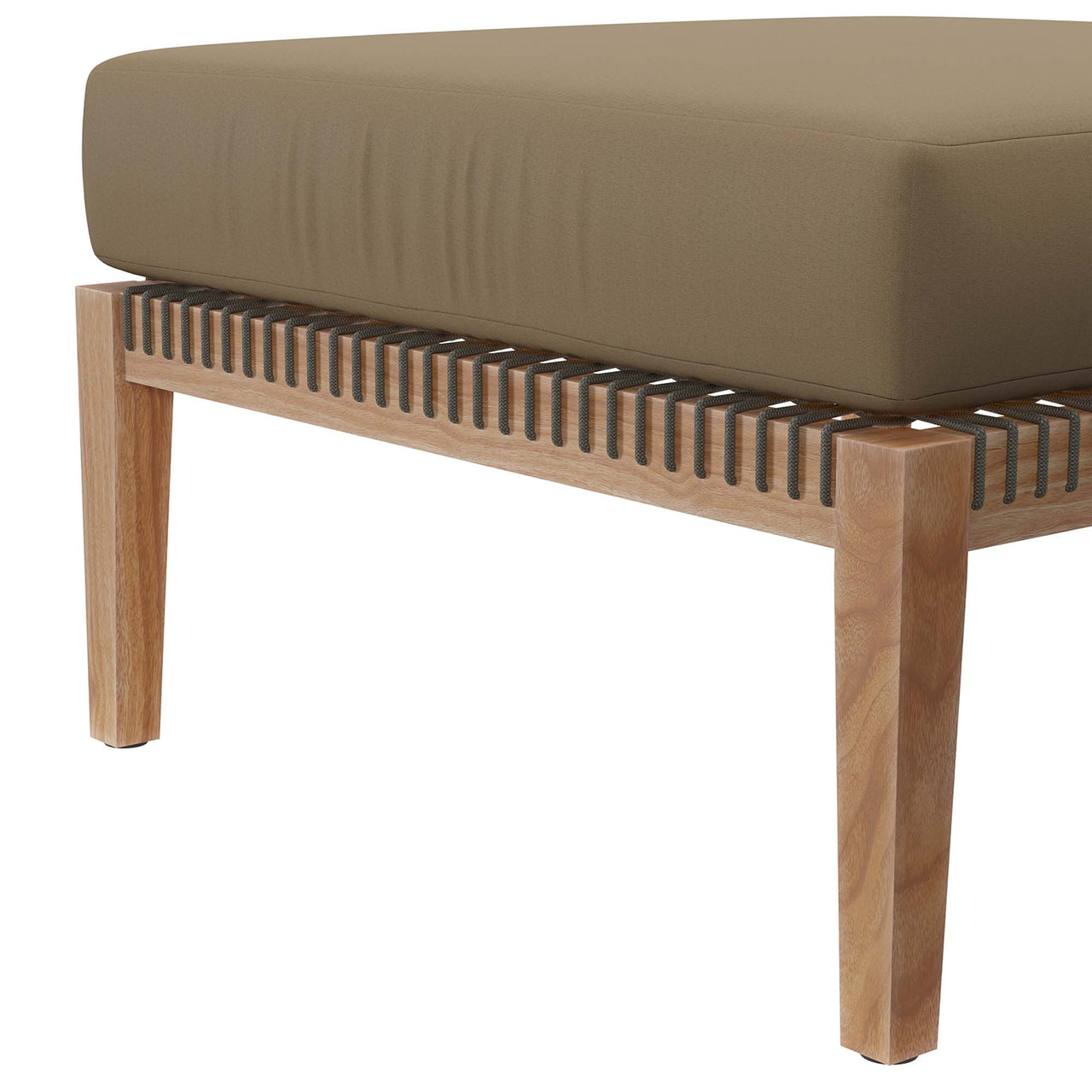Brightmoor 4-Piece Alfresco Sectional, Gray & Light Brown