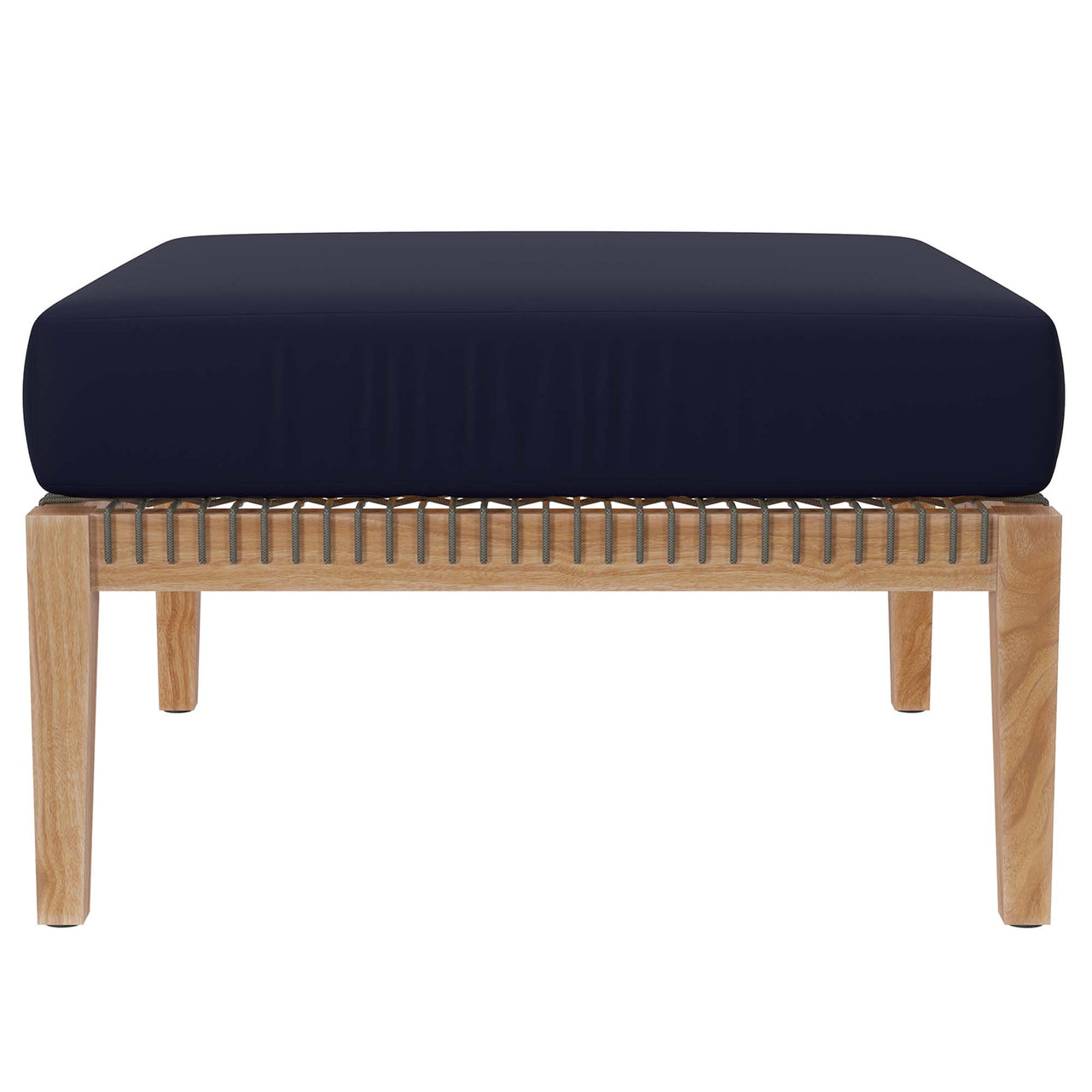 Brightmoor 4-Piece Alfresco Sectional, Gray & Navy