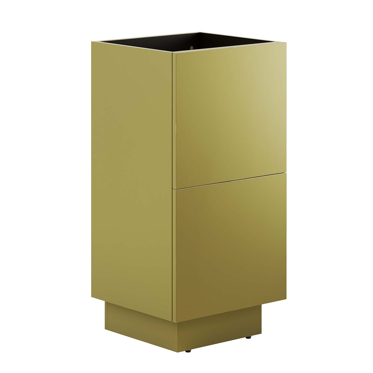 Gold Rush Vanity Base with Storage, Extra Small, Gold