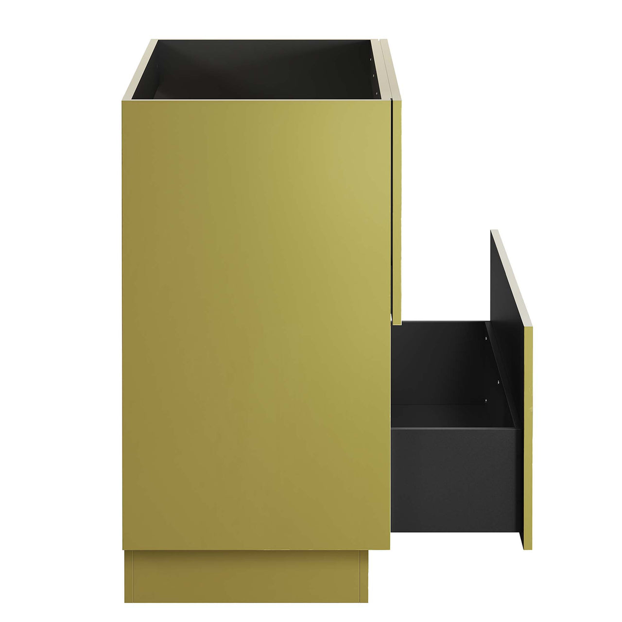 Gold Rush Vanity Base with Storage, Large, Gold