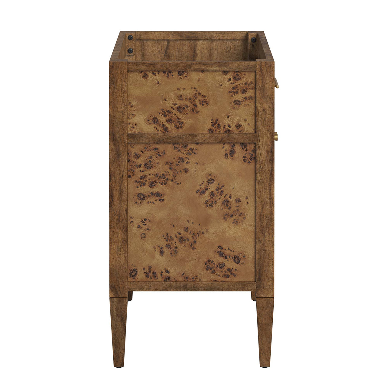 Elaria Vanity Base with Storage, Medium, Brown
