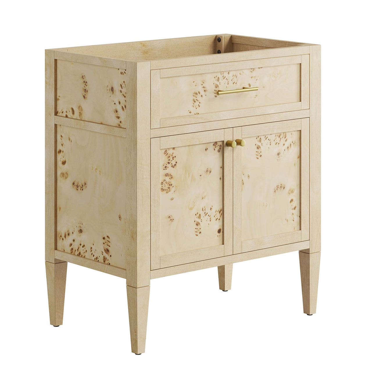 Elaria Vanity Base with Storage, Medium, Cream