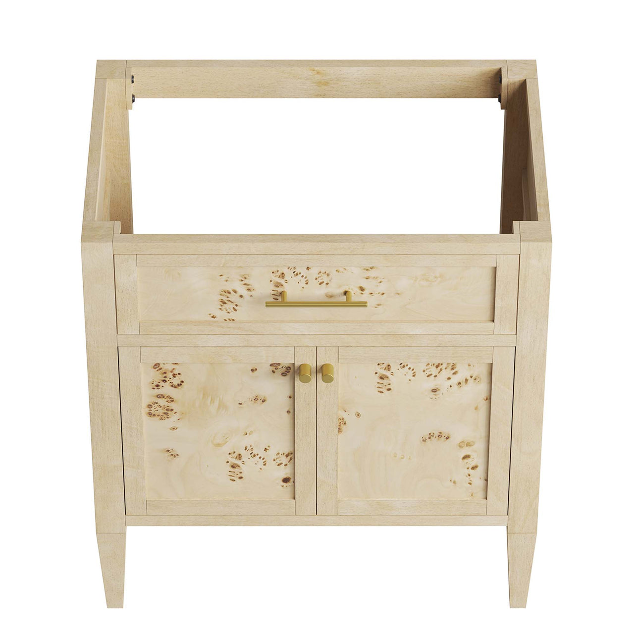 Elaria Vanity Base with Storage, Medium, Cream