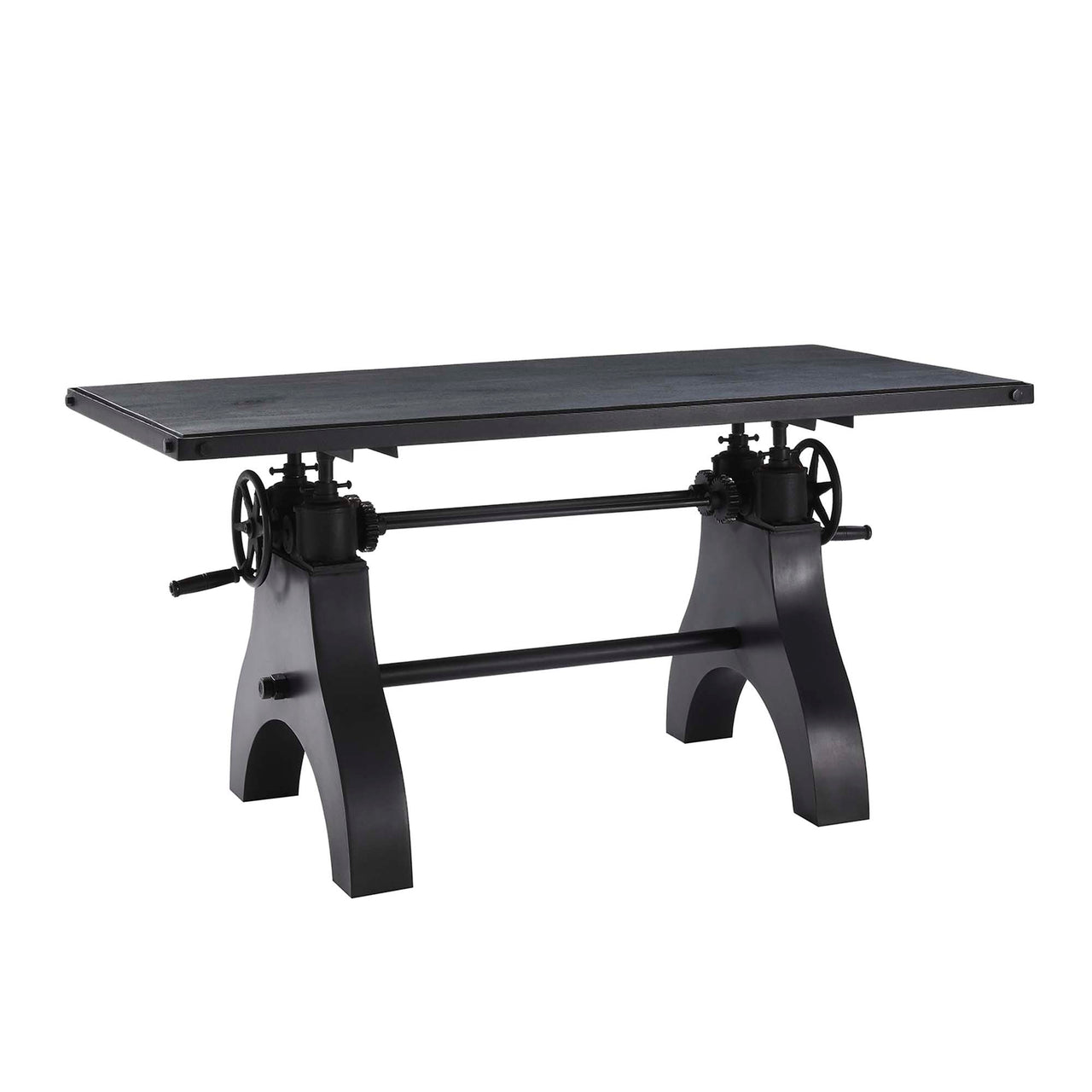 Ironvale Dining Table | Computer Desk, Black